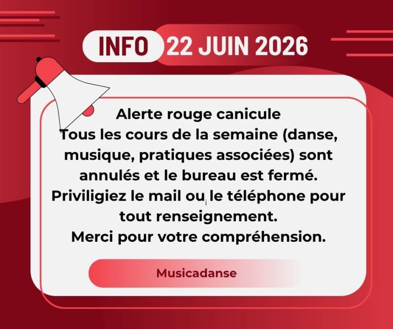 ALERTE ROUGE CANICULE