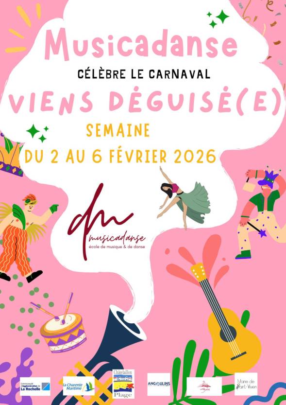 Déguise toi pour la semaine du 2 au 6 février !