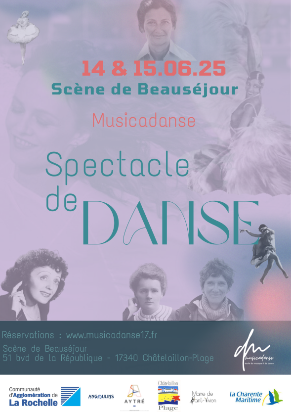 14 et 15 juin :  Spectacle de Danse