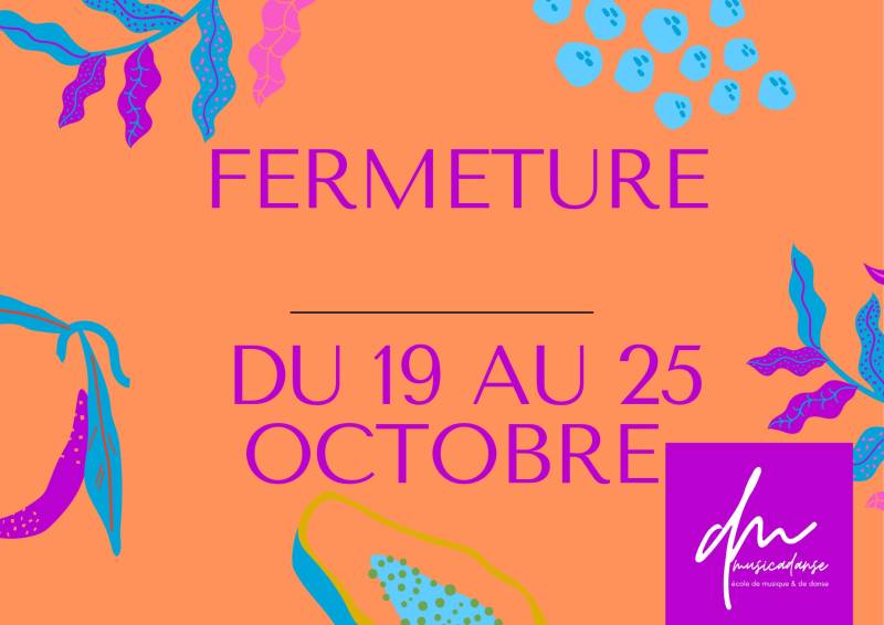 Fermeture vacances scolaires